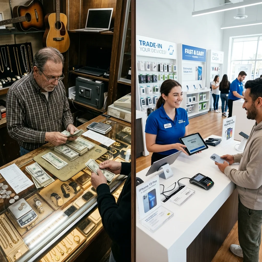 Pawn Cash vs Best Buy Trade-In Guide
