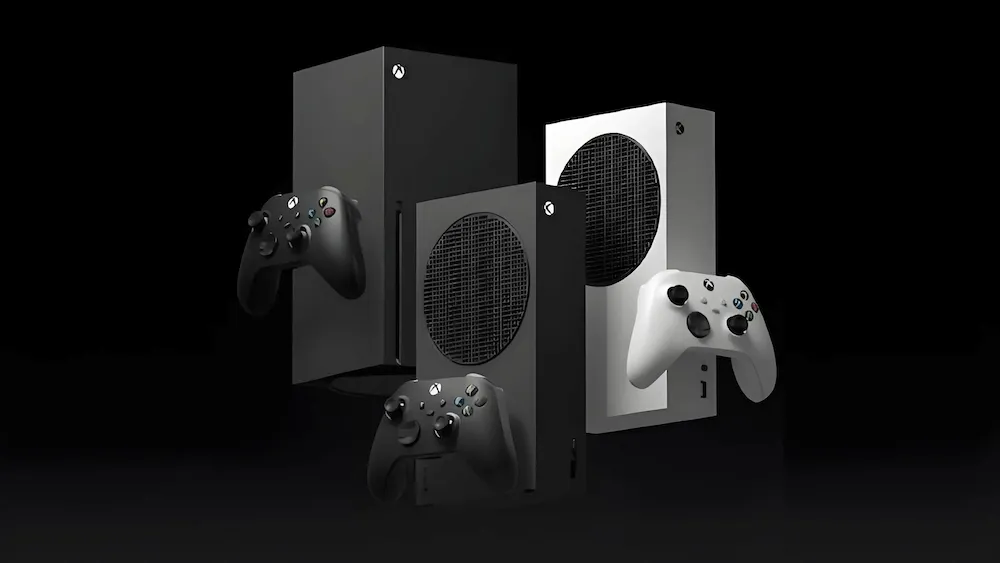 A side-by-side comparison of the original Xbox One, the Xbox One S, and the Xbox One X models.